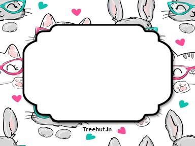 Cute Free Printable Labels, 3x4 inch Name Tag