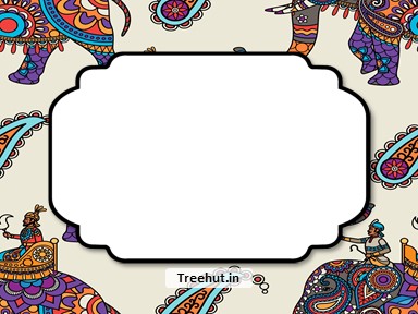 India Free Printable Labels, 3x4 inch Name Tag