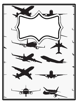 4 Air Transportation Binder Covers and Spines
