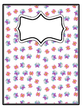 4 Bugs Binder Covers and Spines