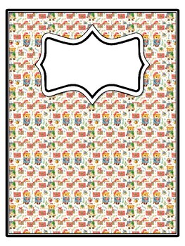 4 Christmas Binder Covers and Spines