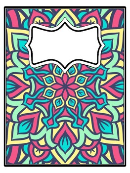 4 Diwali Binder Covers and Spines