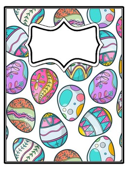 4 Easter Binder Covers and Spines