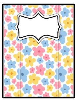 4 Fairy Tales Binder Covers and Spines