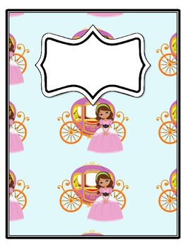 4 Fairy Tales Binder Covers and Spines