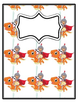4 Fairy Tales Binder Covers and Spines
