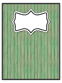 4 Farm Binder Covers and Spines