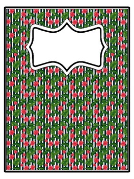 4 Hibiscus, Tropical Flowers Binder Covers and Spines
