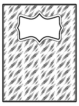 4 Leaves Binder Covers and Spines