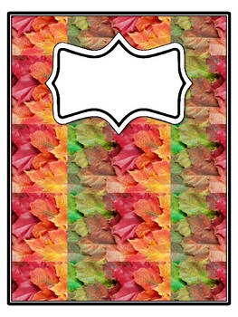 4 Leaves Binder Covers and Spines