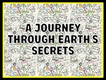 A JOURNEY THROUGH EARTH'S SECRETS Grade 6 Science Door Decor
