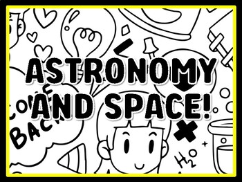 ASTRONOMY AND SPACE! Grade 7 And 8 Science Door Decor