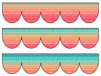 Africa Bulletin Board Decor Kit, Africa Letters