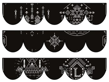 Africa Bulletin Board Decor Kit, Africa Letters