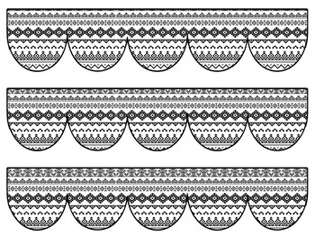 Africa Bulletin Board Decor Kit, Africa Letters