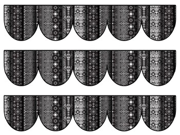Africa Bulletin Board Decor Kit, Africa Letters