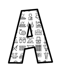 Africa, Kenya Bulletin Board Letters, Africa, Kenya Bulletin Board Décor Kit