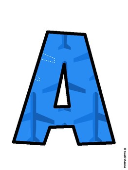Air Transportation Bulletin Board Décor Kit