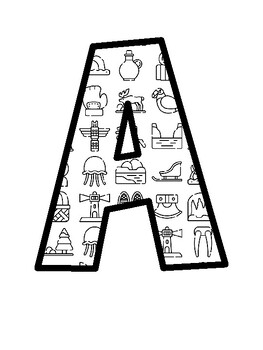 Alaska Bulletin Board Letters, Alaska Bulletin Board Décor Kit