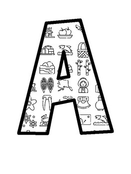 Alaska Bulletin Board Letters, Alaska Bulletin Board Décor Kit