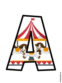 Amusement Park, Funfair Bulletin Board Décor Kit, Amusement Park, Funfair Bul