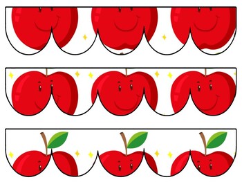 Apple Bulletin Board Decor Kit, Apple Letters