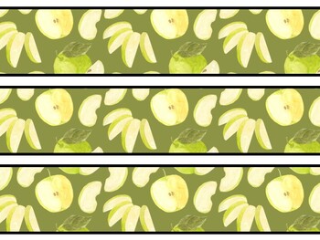 Apple Bulletin Board Décor Kit, Apple Letters, Apple Banner, Apple Borders