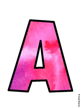 Art Bulletin Board Decor Kit, Art Bulletin Board Letters