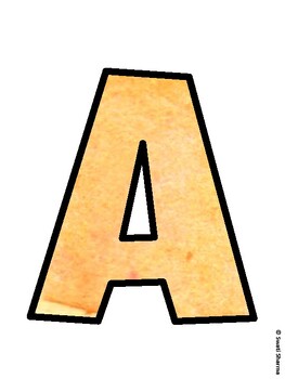 Art Bulletin Board Decor Kit, Art Bulletin Board Letters