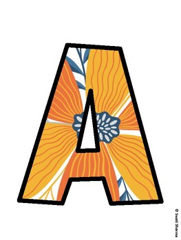 Autumn Bulletin Board Decor Kit, Autumn Bulletin Board Letters