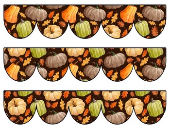 Autumn Bulletin Board Decor Kit, Autumn Letters