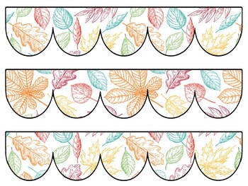 Autumn Bulletin Board Decor Kit, Autumn Letters