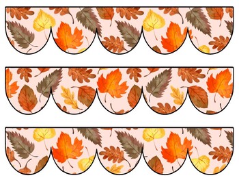 Autumn Bulletin Board Decor Kit, Autumn Letters
