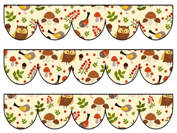 Autumn Bulletin Board Decor Kit, Autumn Letters