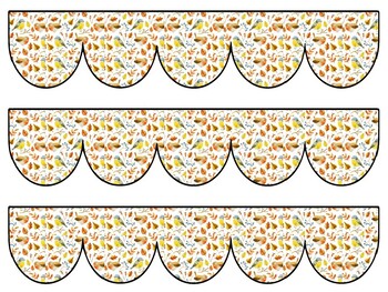 Autumn Bulletin Board Decor Kit, Autumn Letters
