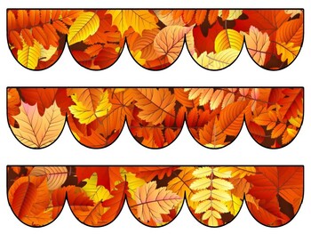 Autumn Bulletin Board Decor Kit, Autumn Letters