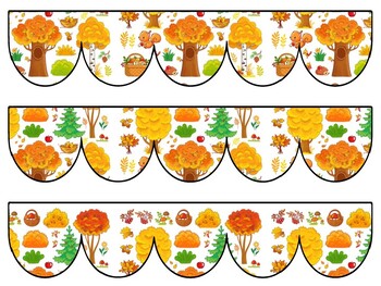 Autumn Bulletin Board Decor Kit, Autumn Letters