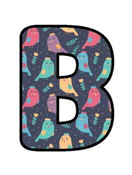 BIRDS OF A FEATHER LEARNING TOGETHER!, Birds Bulletin Board Decor