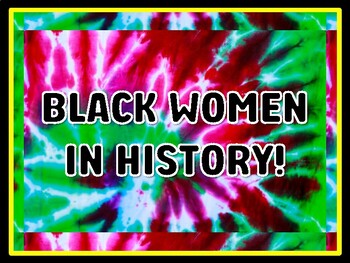 BLACK WOMEN IN HISTORY! Women's History Month Door Décor