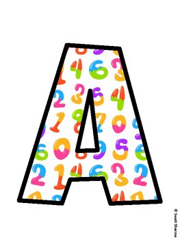 Back To School Bulletin Board Decor Kit, Back To School Bulletin Board Letter