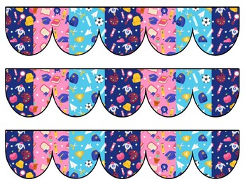 Back To School Bulletin Board Decor Kit, Back To School Letters