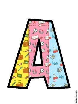 Back To School Bulletin Board Décor Kit