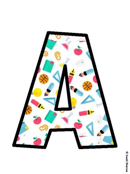 Back To School Bulletin Board Décor Kit