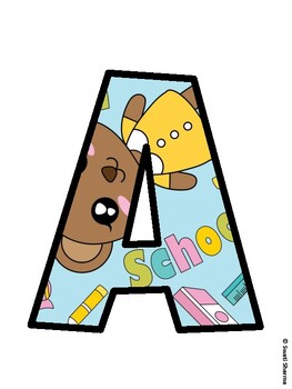Back To School Bulletin Board Décor Kit