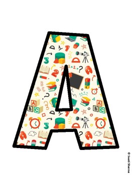 Back To School Bulletin Board Décor Kit