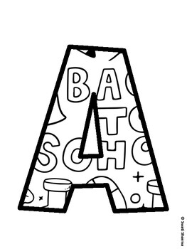 Back To School Bulletin Board Décor Kit