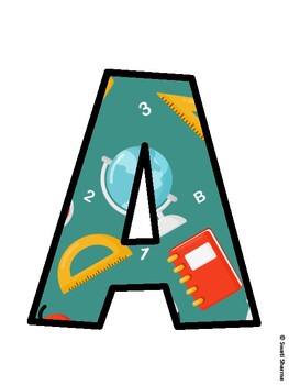 Back To School Bulletin Board Décor Kit