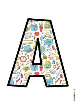 Back To School Bulletin Board Décor Kit