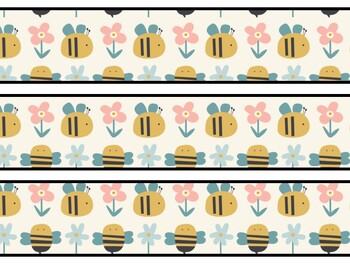 Bee Bulletin Board Décor Kit, Bee Letters, Bee Banner, Bee Borders