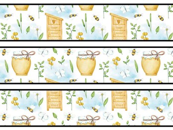 Bee Bulletin Board Décor Kit, Bee Letters, Bee Banner, Bee Borders